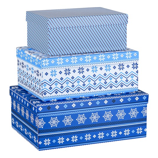 mbx-4218 3 lü büyük kutu seti blue wınter, mbx-4218,büyük kutu hediyelik