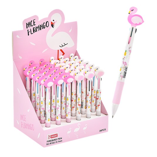 mikro mk-102 36 lı flamingo 3 renk tükenmez kalem, tükenmez kalem,mk-102,filamingo