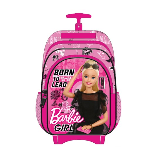 41263 barbıe çekçekli ilkokul çantası check born t, otto-41263,barbie,lisans,çekçekli ilkokul çantası