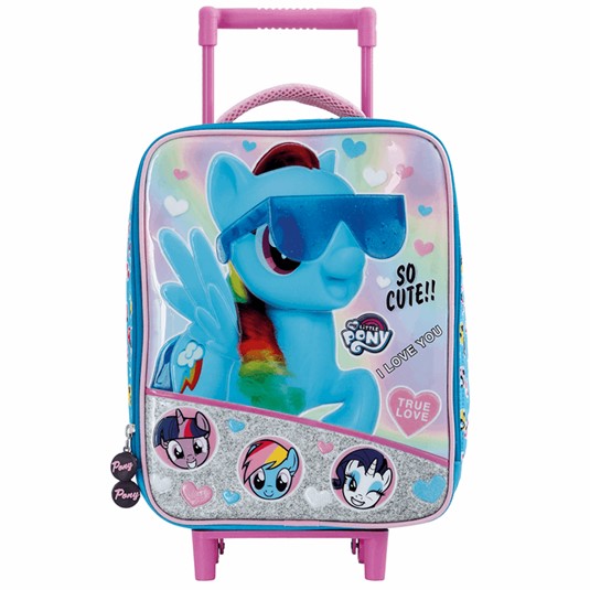 st. 5219 pony çekçekli anaokulu çantası box true, 5219,pony,anaokulu çantası,lisans