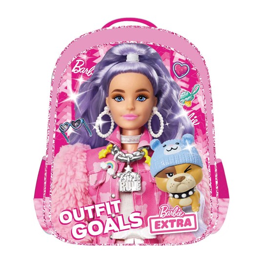 41217 barbıe ilkokul çantası  loft outfıt goals, otto-41217,barbie,lisans,ilkokul çantası