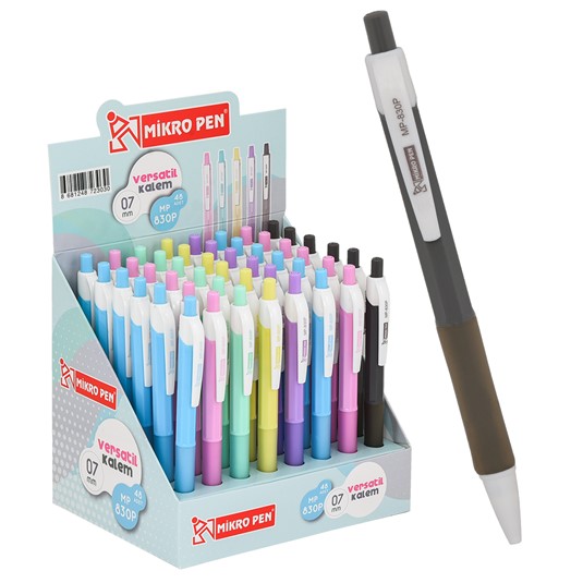 mikro 830p-48 pastel versatil kalem standlı, 830p-48,versatil kalem