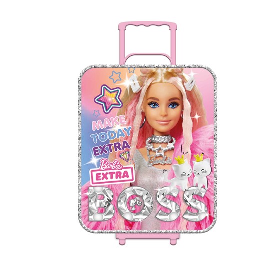 41259 barbıe çekçekli anaokul çantası salto boss, otto-41259,barbie,lisans,çekçekli anaokul çantası
