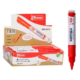 mikro mr-6019 kartuşlu beyaz tahta kalemi, mikro mr-6019 kartuşlu beyaz tahta kalemi
